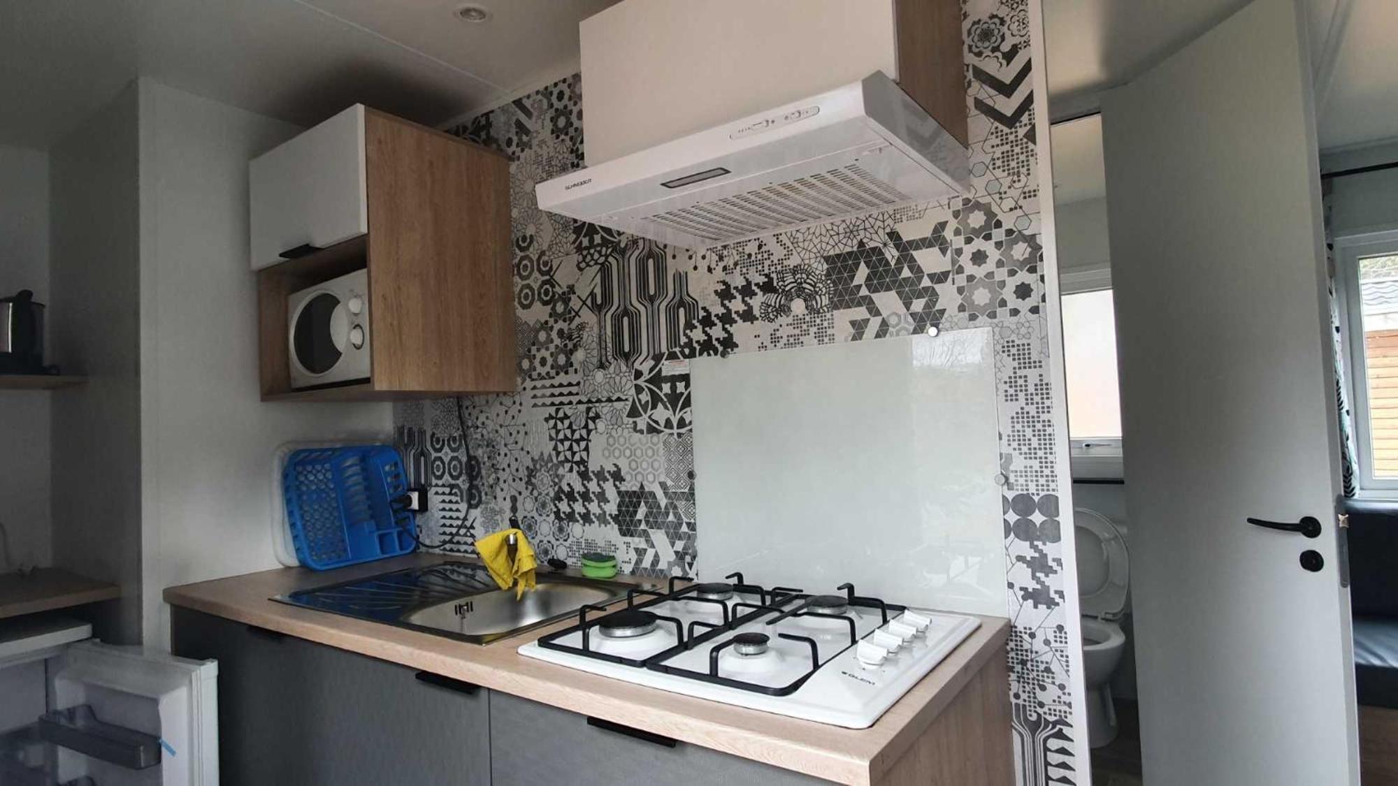 Camping L'Enclave Mobil-Home Estavar Экстерьер фото