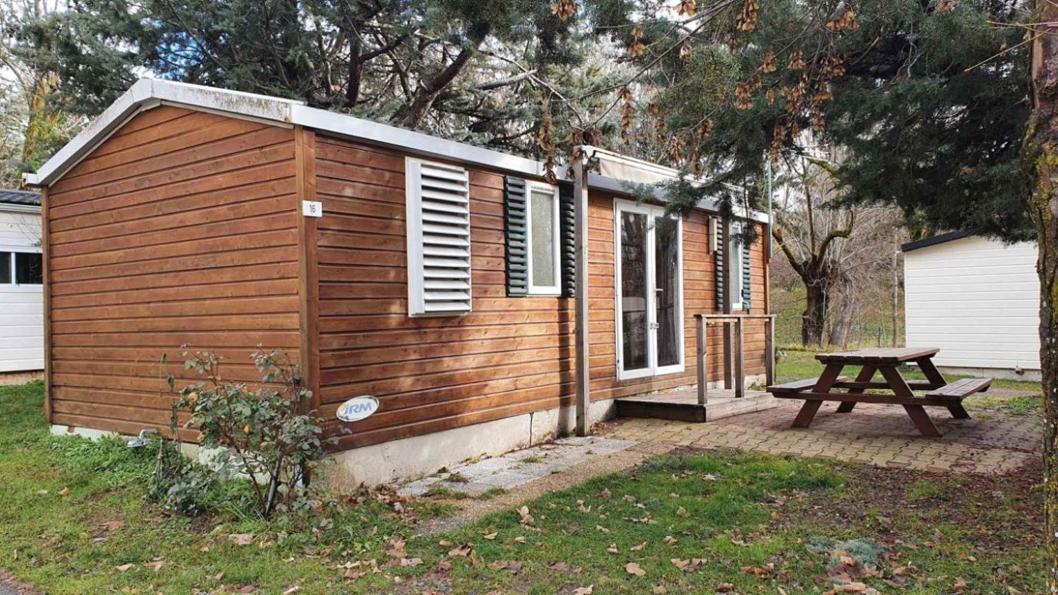 Camping L'Enclave Mobil-Home Estavar Экстерьер фото